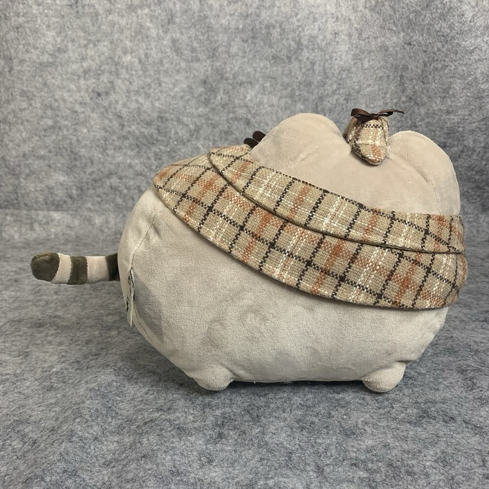 Pusheen Detective Plush UK Exclusive 12 inches Gund from 2016 New with Tags RARE - Picture 7 of 10